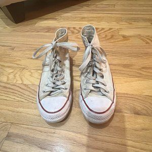 Converse Womens White Chuck Taylor All Stars M7650 High Top Sneaker Shoes Size 6